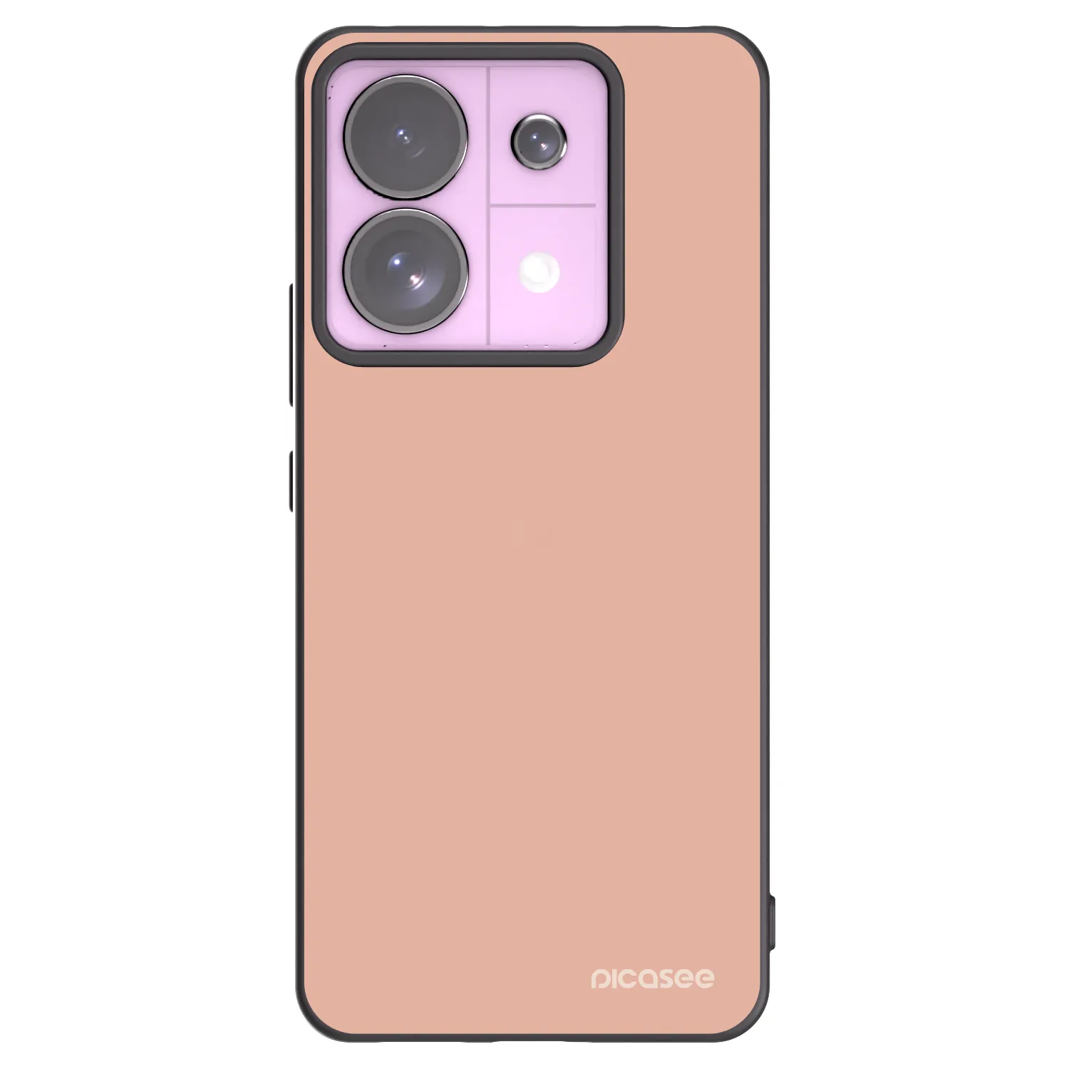 Picasee silikonowe czarne etui na Xiaomi Redmi Note 13 Pro 5G - Lullaby