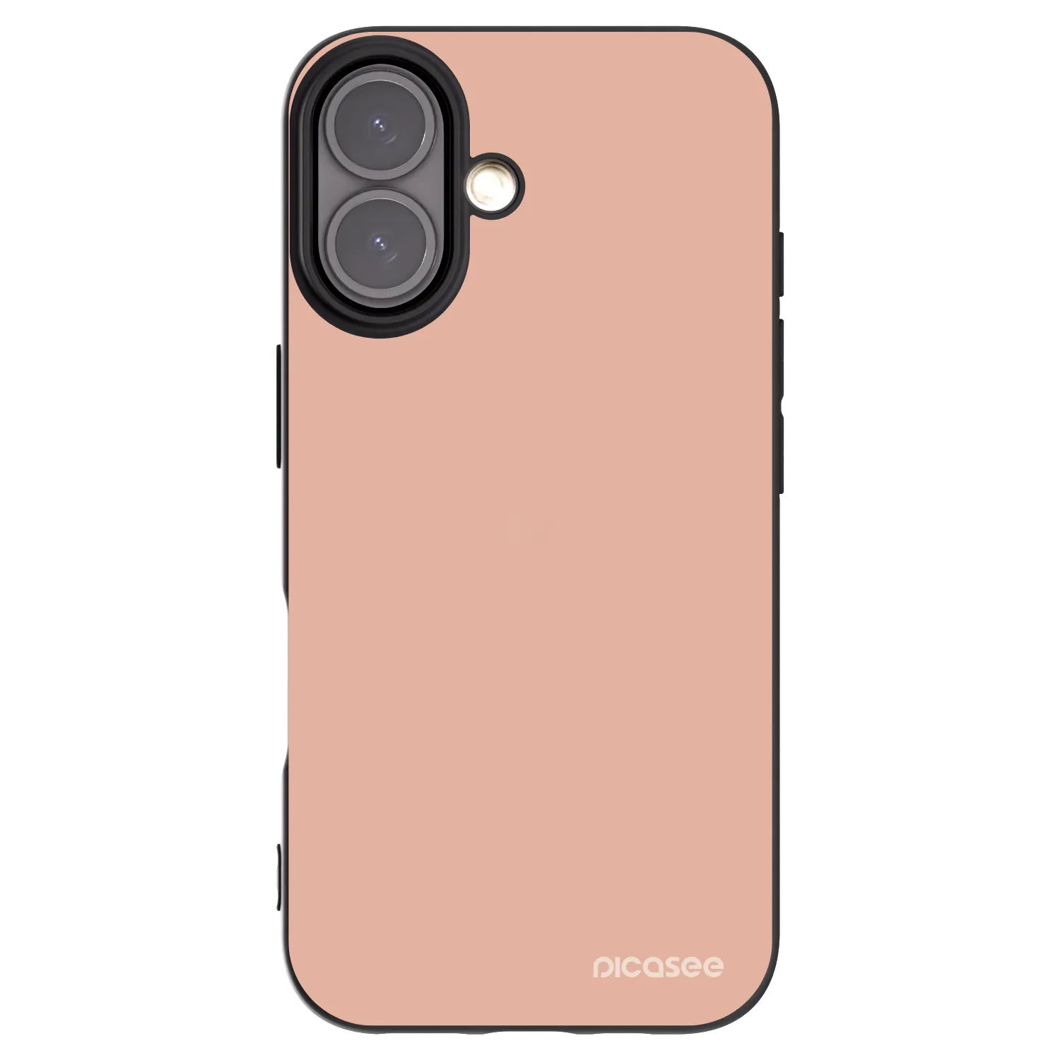 Picasee silikonowe czarne etui na Apple iPhone 16 - Lullaby
