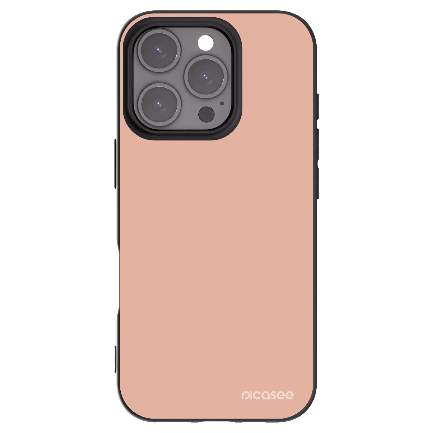 Picasee silikonowe czarne etui na Apple iPhone 16 Pro - Lullaby
