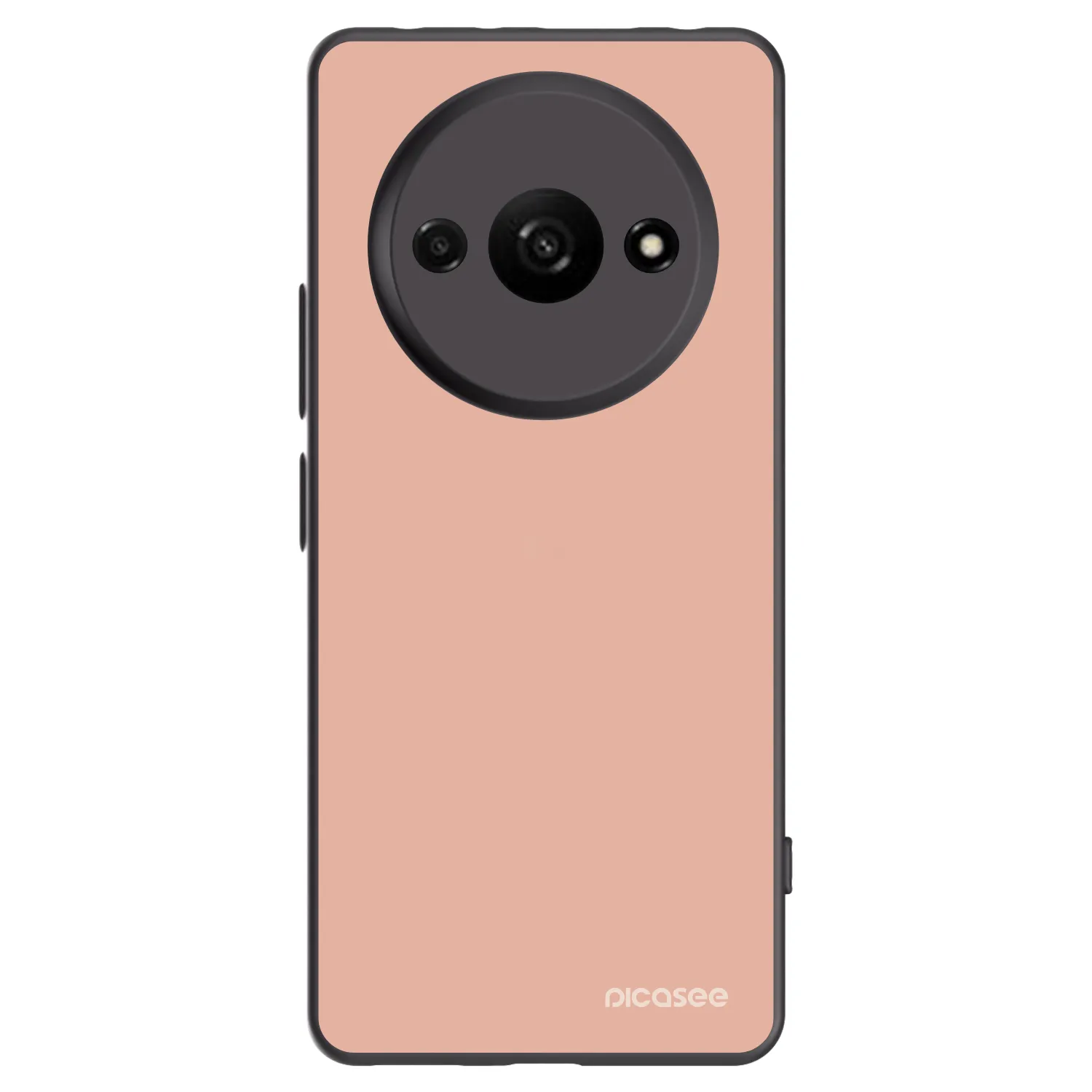Picasee silikonowe czarne etui na Xiaomi Redmi A3 - Lullaby
