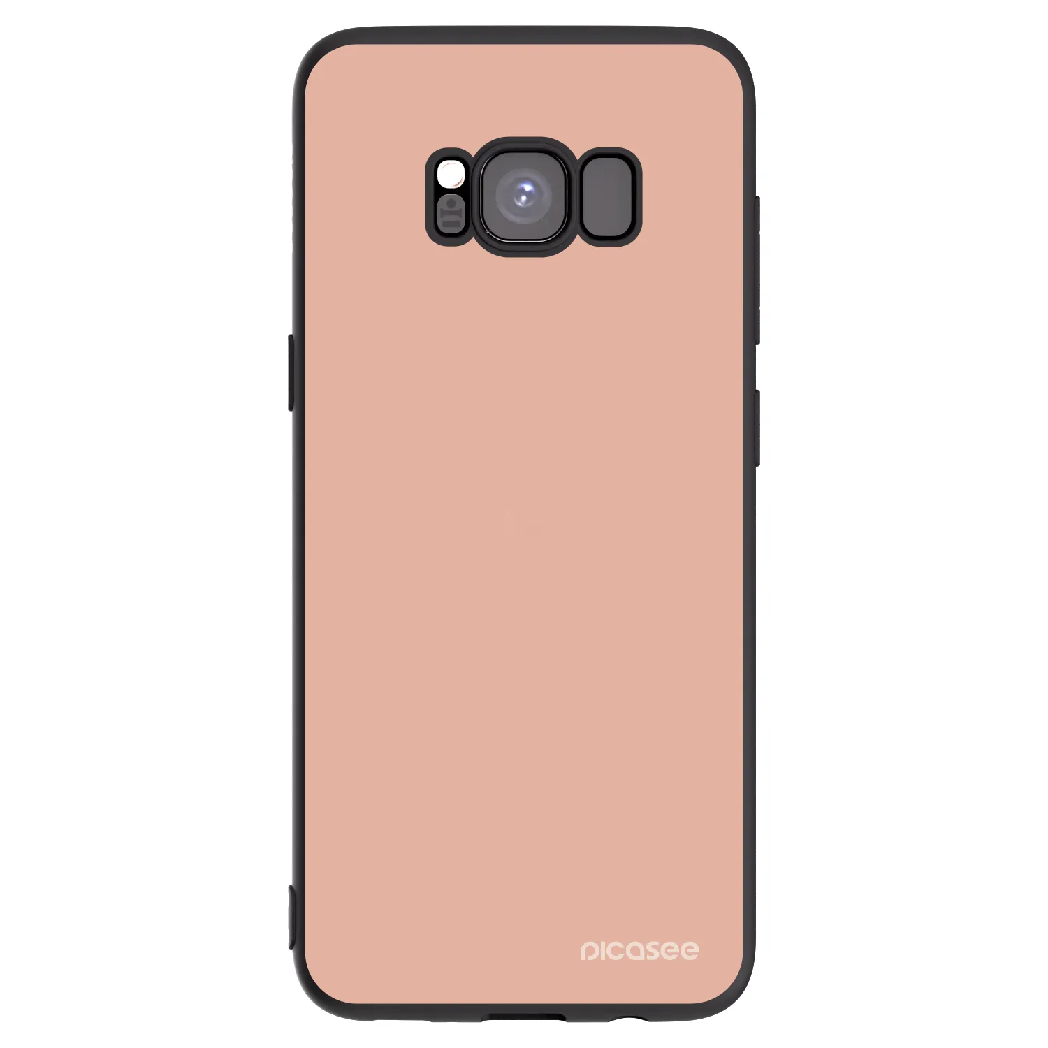 Picasee silikonowe czarne etui na Samsung Galaxy S8 G950F - Lullaby
