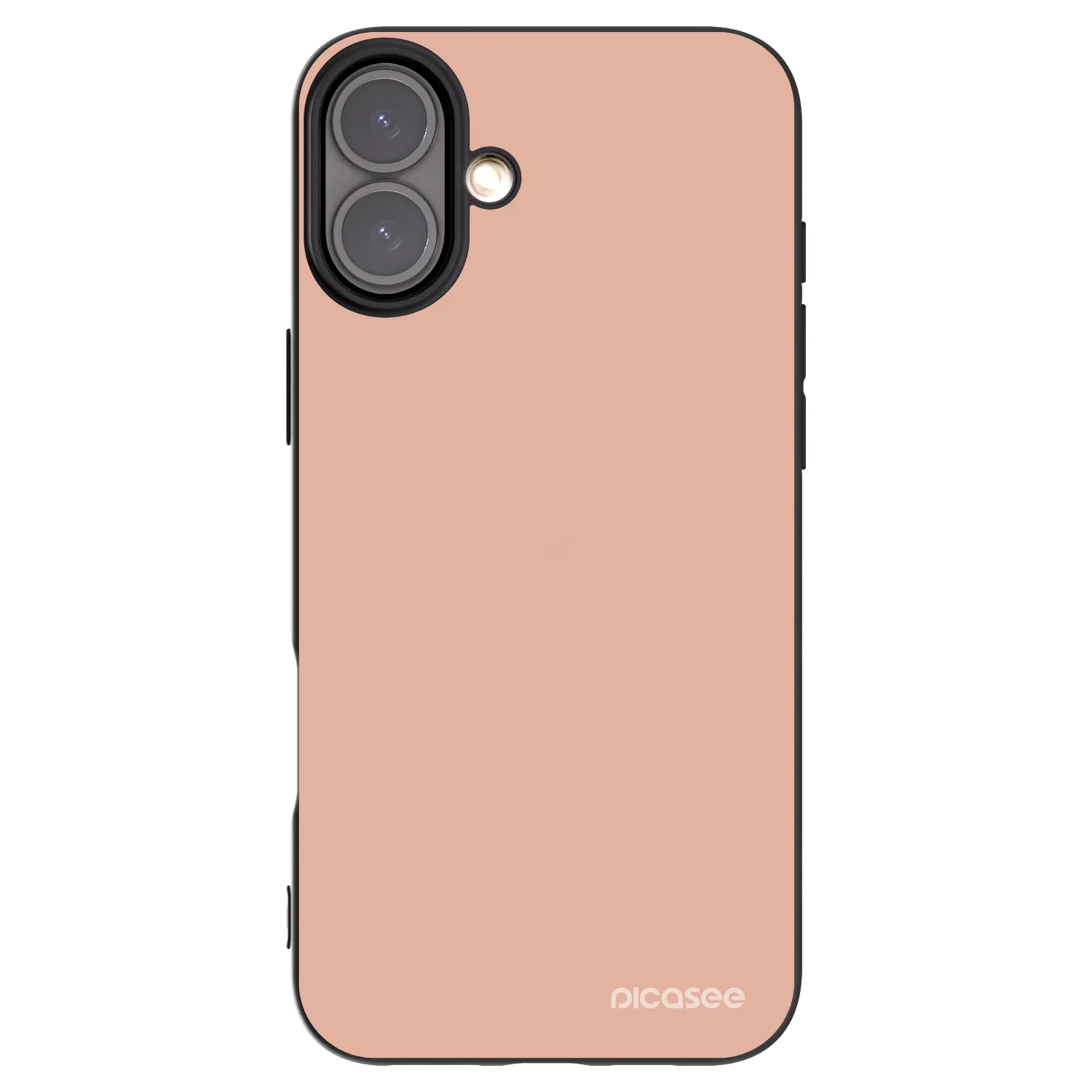 Picasee silikonowe czarne etui na Apple iPhone 16 Plus - Lullaby