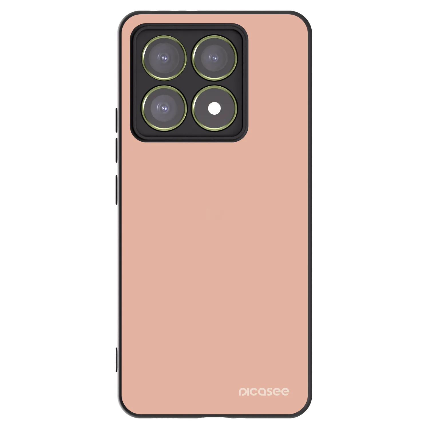Picasee silikonowe czarne etui na Xiaomi 14T - Lullaby