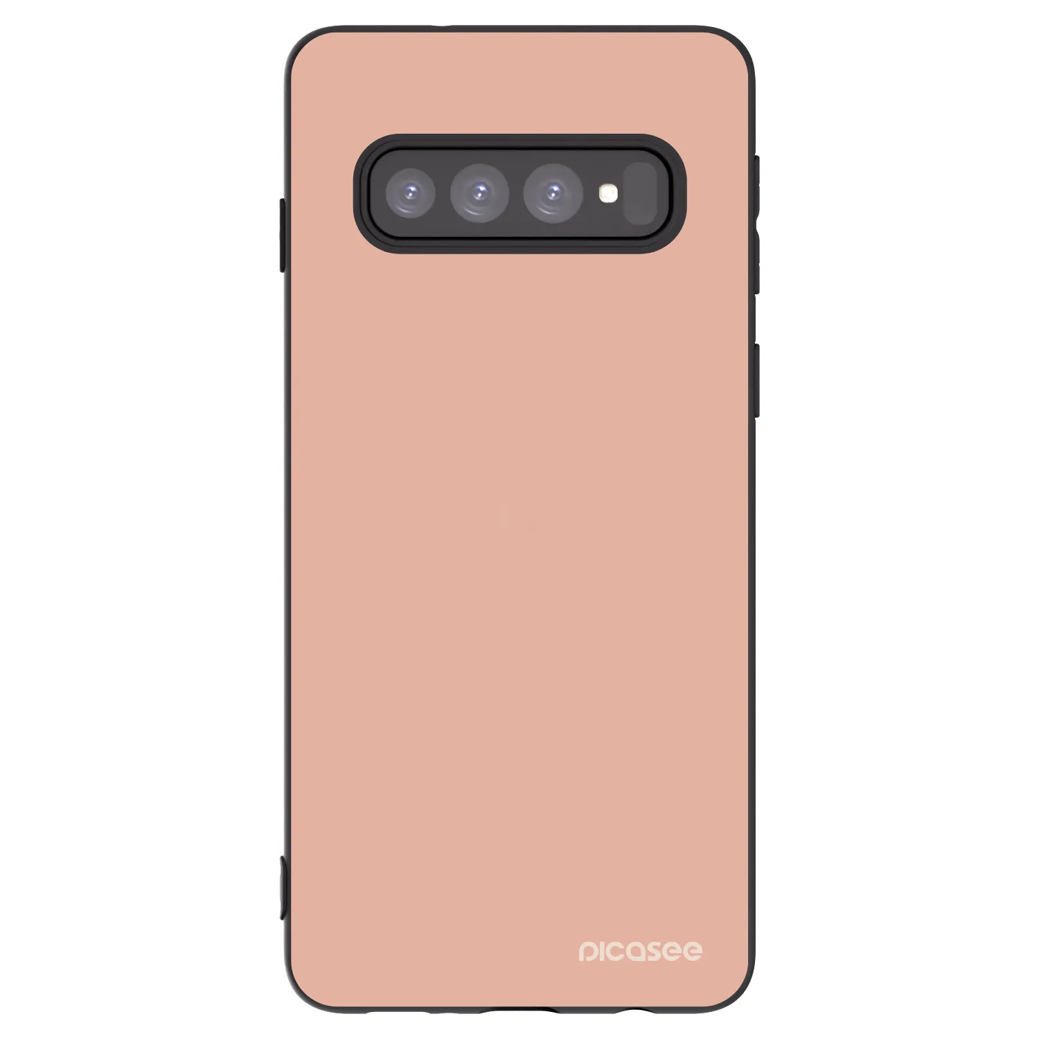 Picasee silikonowe czarne etui na Samsung Galaxy S10 G973 - Lullaby