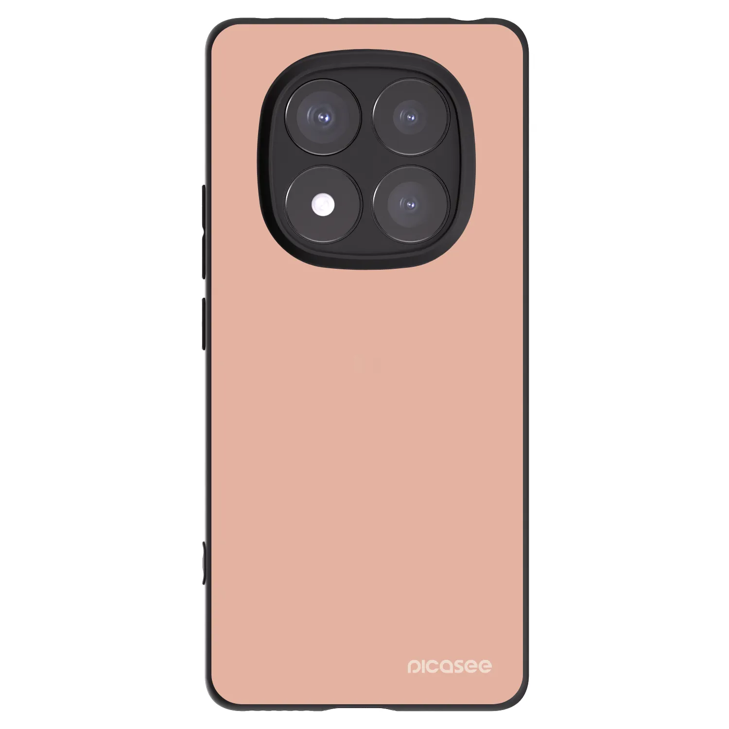Picasee silikonowe czarne etui na Xiaomi Redmi Note 14 Pro 5G - Lullaby