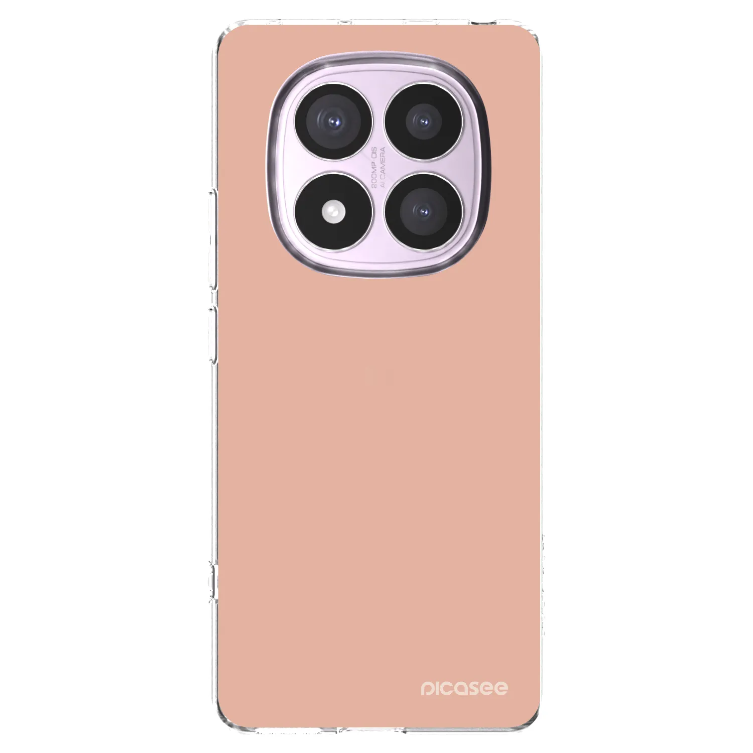Picasee silikonowe przeźroczyste etui na Xiaomi Redmi Note 14 Pro 5G - Lullaby