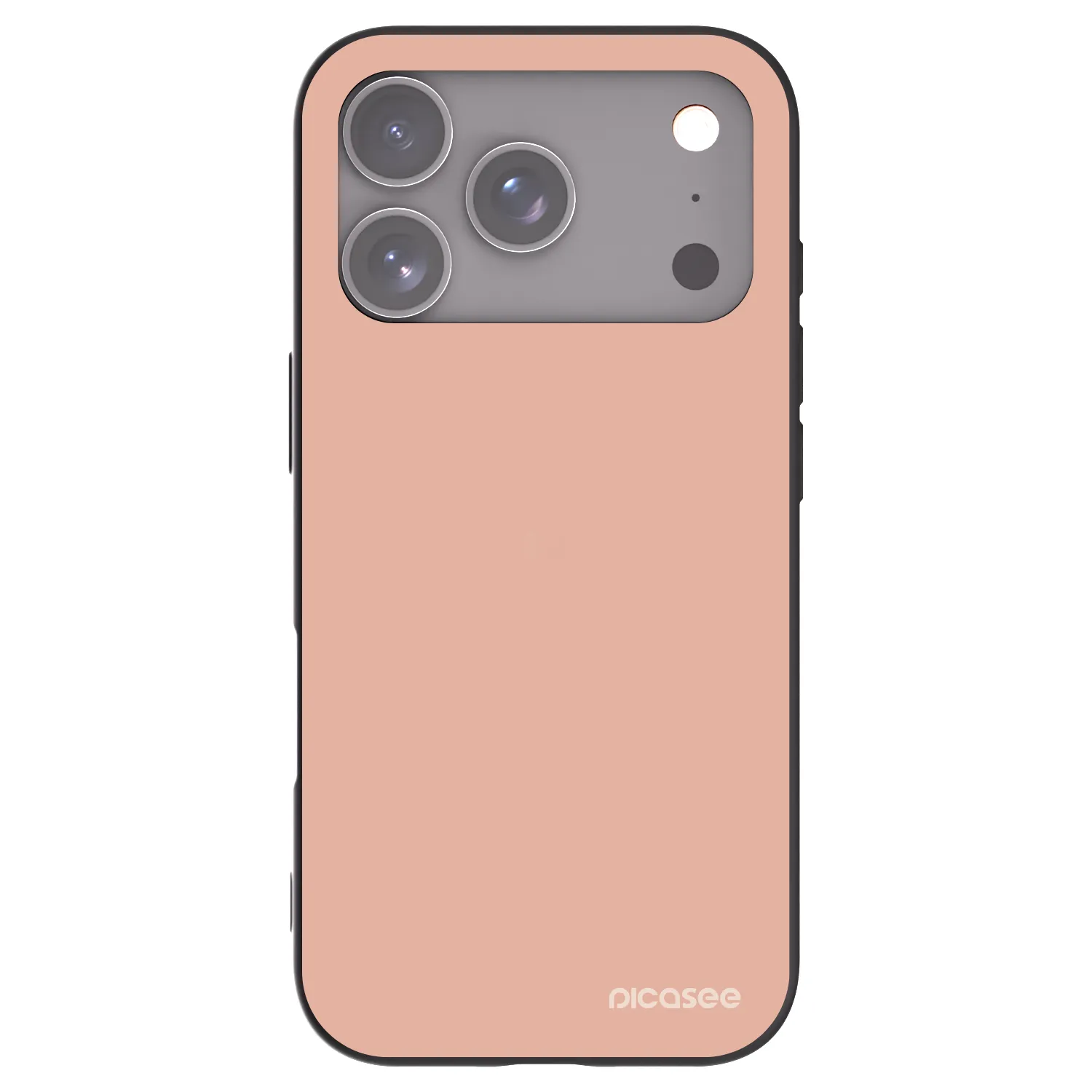 Picasee silikonowe czarne etui na Apple iPhone 17 Pro - Lullaby