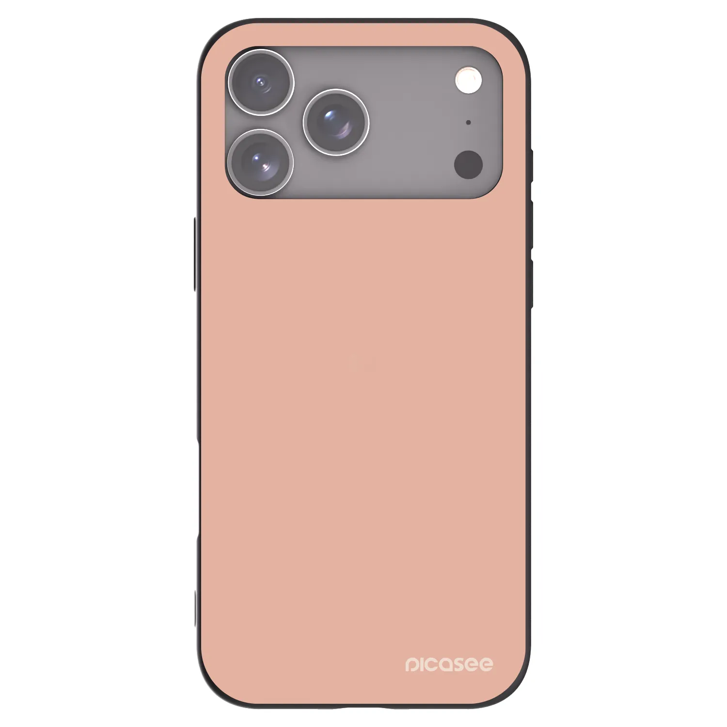 Picasee silikonowe czarne etui na Apple iPhone 17 Pro Max - Lullaby