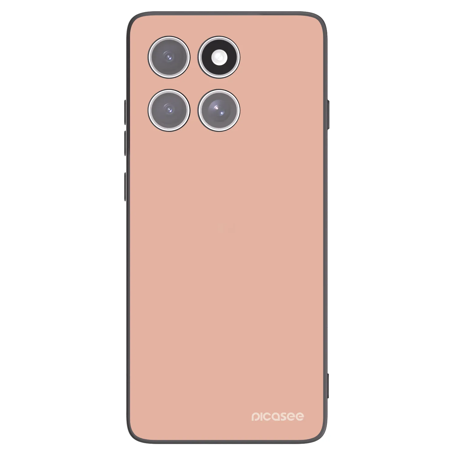 Picasee silikonowe czarne etui na Motorola Edge 60 Fusion - Lullaby