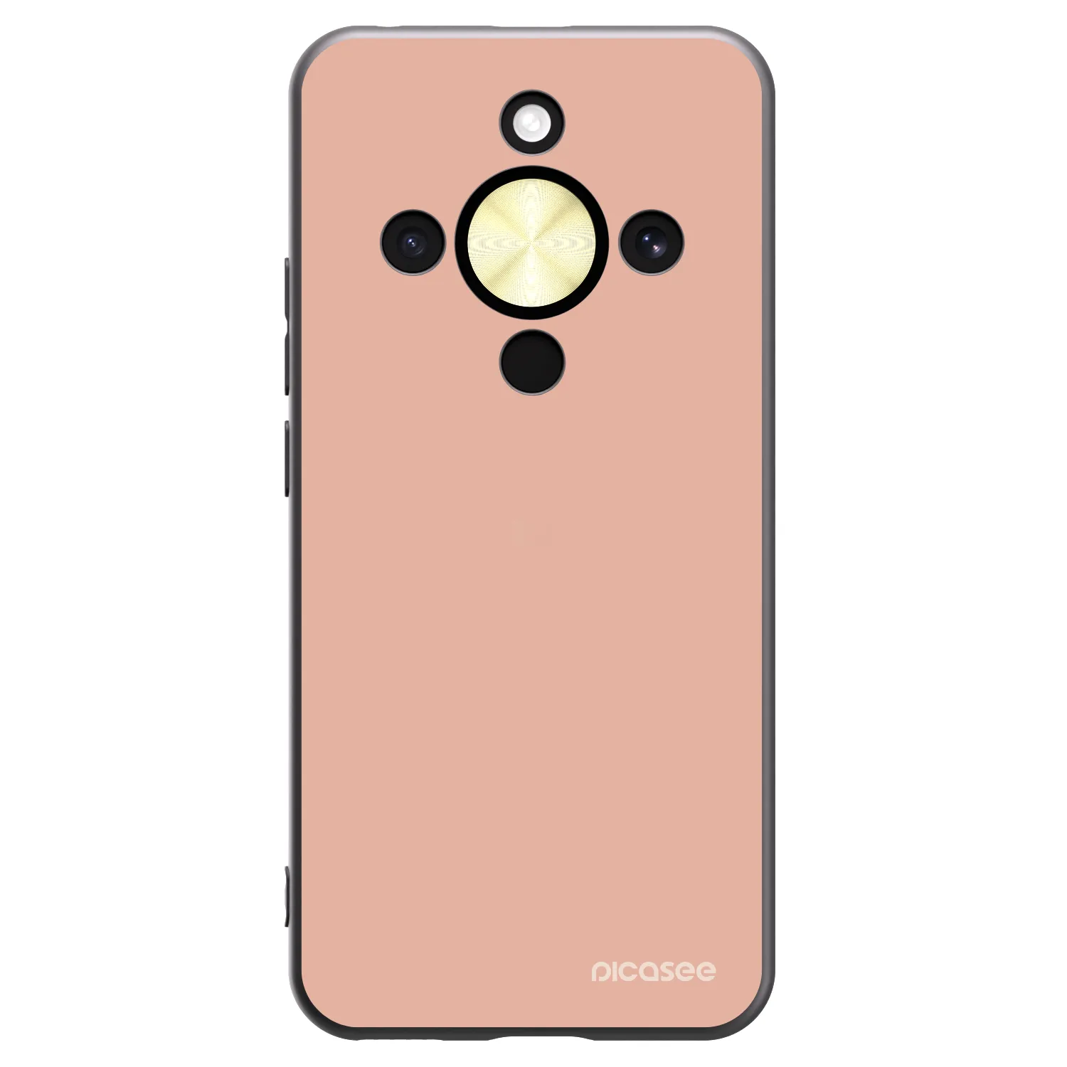 Picasee silikonowe czarne etui na Honor Magic8 Lite 5G - Lullaby