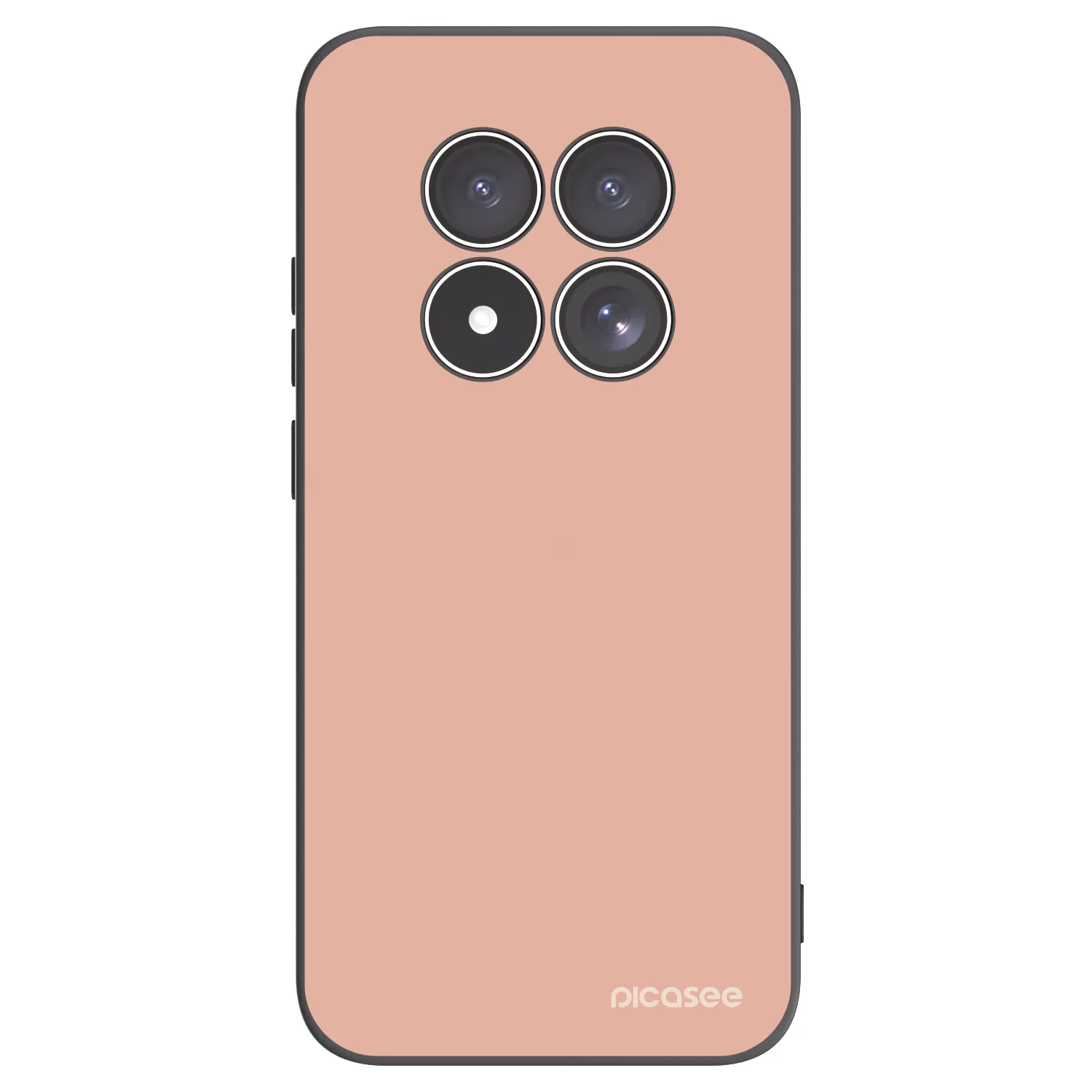 Picasee silikonowe czarne etui na Xiaomi Redmi Note 15 Pro 5G - Lullaby
