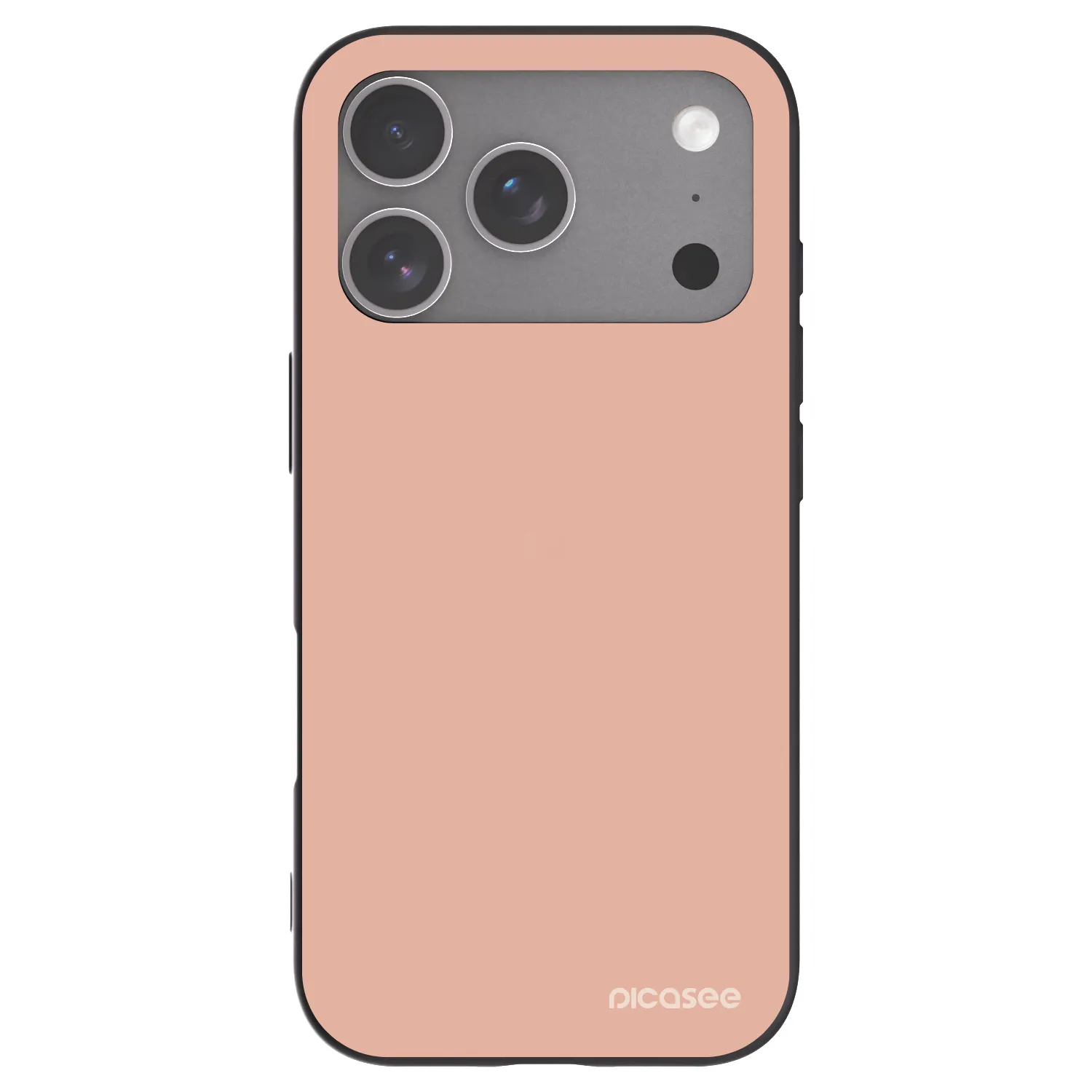 Picasee silikonowe czarne etui na Apple iPhone 18 Pro - Lullaby
