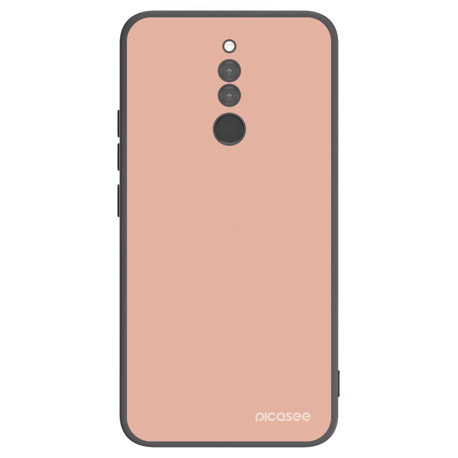 Picasee silikonowe czarne etui na Xiaomi Redmi 8 - Lullaby