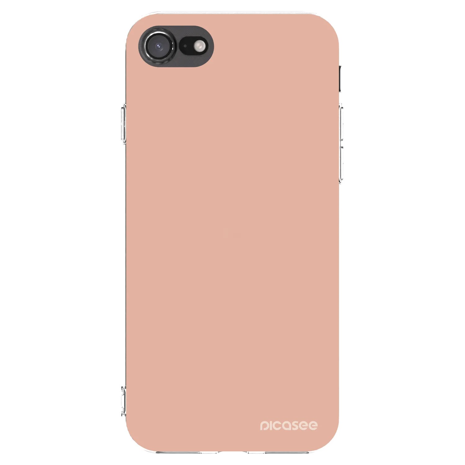 Picasee silikonowe przeźroczyste etui na Apple iPhone SE 2020 - Lullaby