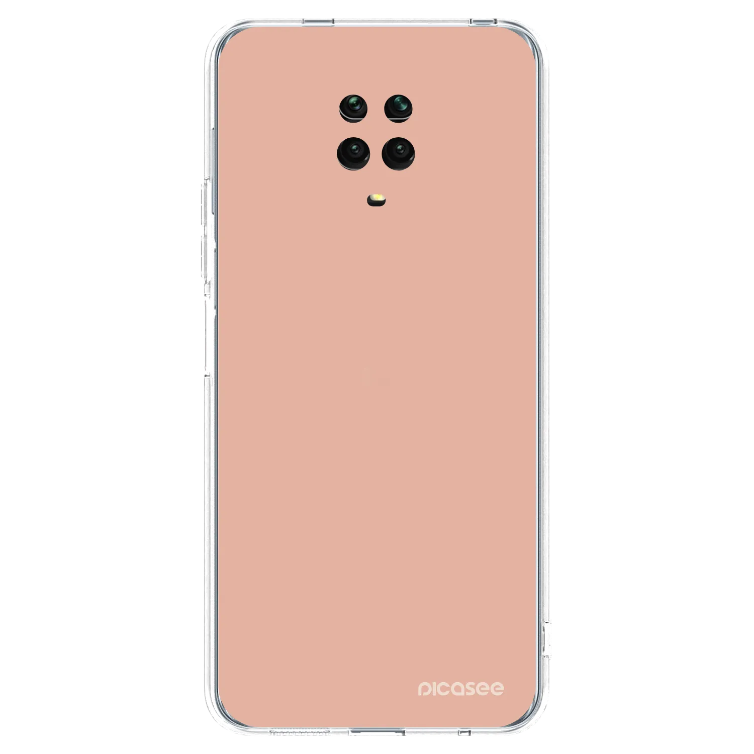 Picasee silikonowe przeźroczyste etui na Xiaomi Redmi Note 9S - Lullaby