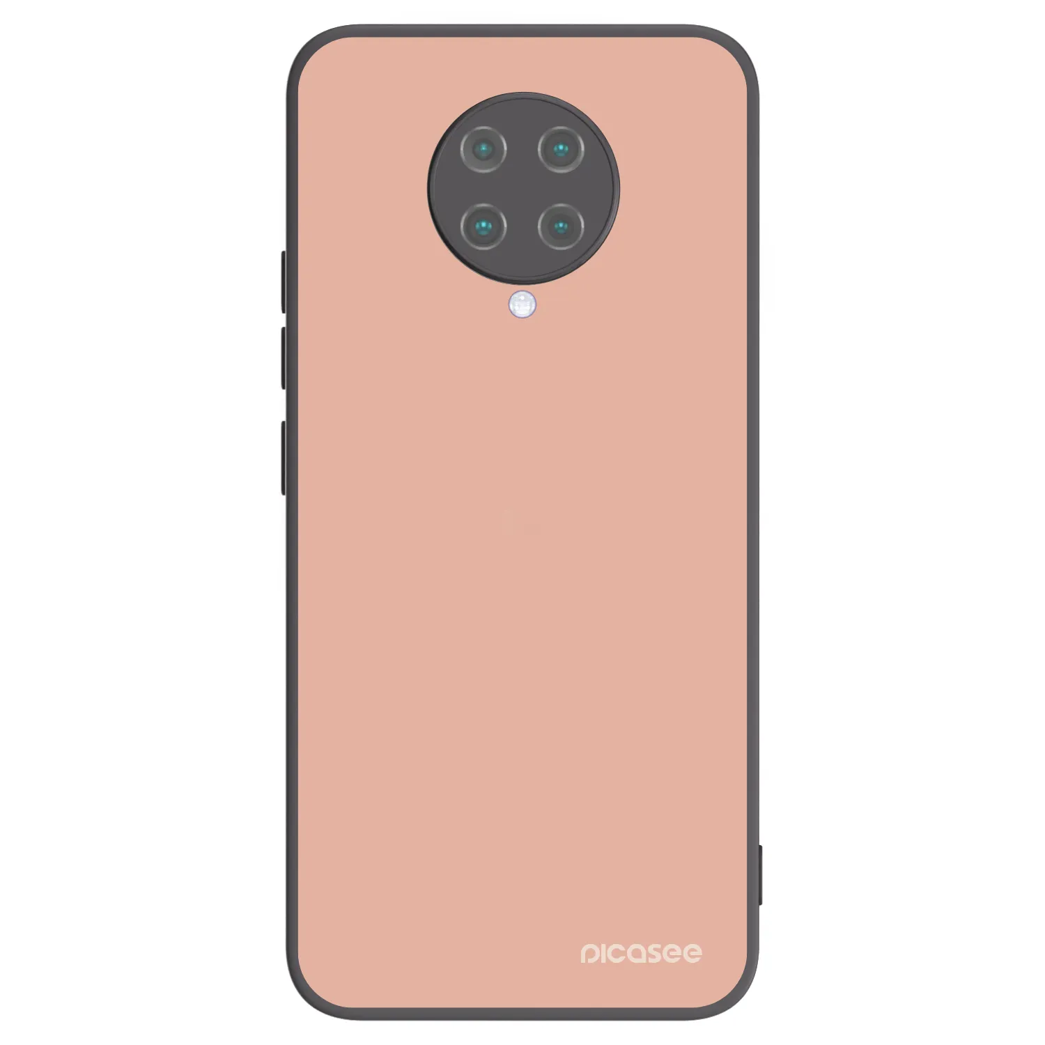 Picasee silikonowe czarne etui na Xiaomi Poco F2 Pro - Lullaby