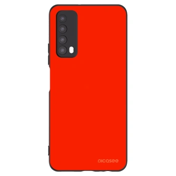 Picasee silikonowe czarne etui na Huawei P Smart 2021 - Maranello Red