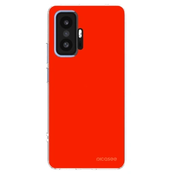 Picasee silikonowe przeźroczyste etui na Xiaomi 11T - Maranello Red