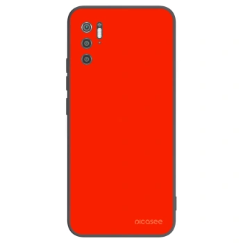 Picasee silikonowe czarne etui na Xiaomi Poco M3 Pro 5G - Maranello Red