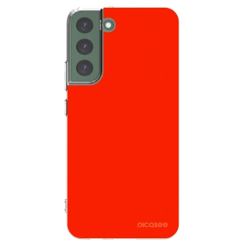 Picasee silikonowe przeźroczyste etui na Samsung Galaxy S22+ 5G - Maranello Red