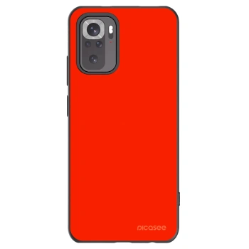 Picasee silikonowe czarne etui na Xiaomi Redmi Note 11S 4G - Maranello Red
