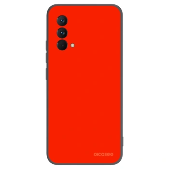 Picasee silikonowe czarne etui na Realme GT Master Edition 5G - Maranello Red