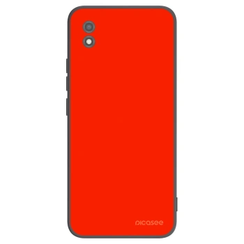 Picasee silikonowe czarne etui na Realme C11 (2021) - Maranello Red