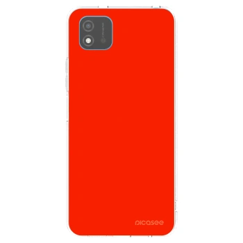 Picasee silikonowe przeźroczyste etui na Realme C11 (2021) - Maranello Red