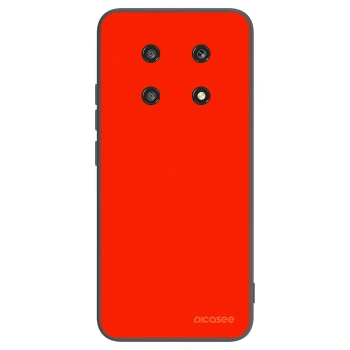 Picasee silikonowe czarne etui na Honor Magic4 Lite 5G - Maranello Red