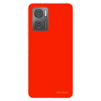 Picasee silikonowe przeźroczyste etui na Xiaomi Redmi 10 5G - Maranello Red