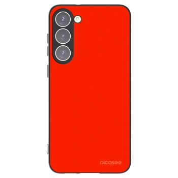 Picasee silikonowe czarne etui na Samsung Galaxy S23+ 5G - Maranello Red