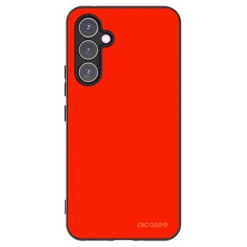 Picasee silikonowe czarne etui na Samsung Galaxy A54 5G A546B - Maranello Red