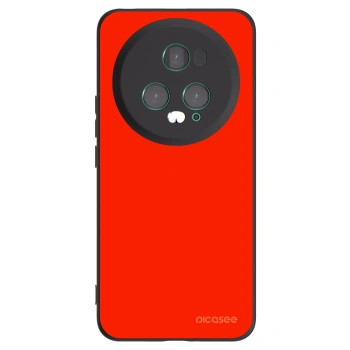 Picasee silikonowe czarne etui na Honor Magic5 Pro - Maranello Red