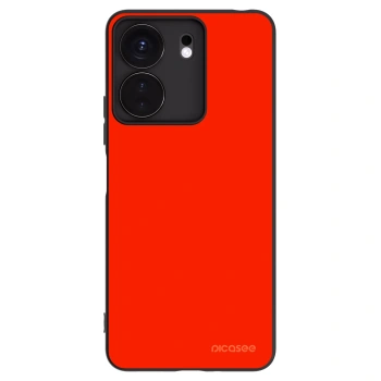 Picasee silikonowe czarne etui na Xiaomi Redmi 13C 4G - Maranello Red