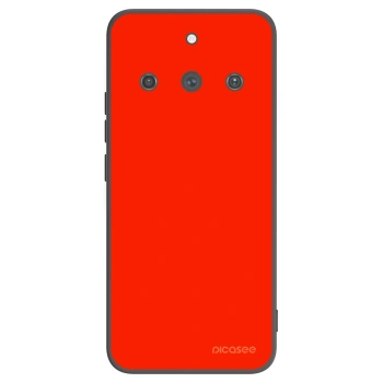Picasee silikonowe czarne etui na Realme 11 Pro+ - Maranello Red