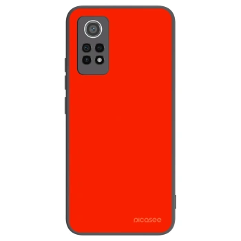 Picasee silikonowe czarne etui na Xiaomi Redmi Note 12 Pro 4G - Maranello Red