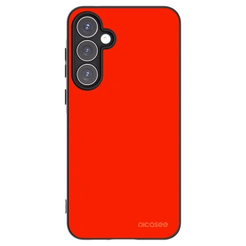 Picasee silikonowe czarne etui na Samsung Galaxy A55 5G A556B - Maranello Red