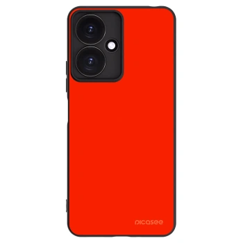 Picasee silikonowe czarne etui na Xiaomi Redmi 13C 5G - Maranello Red