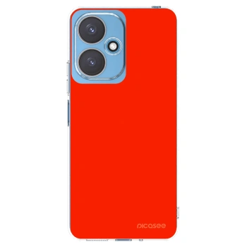 Picasee silikonowe przeźroczyste etui na Xiaomi Redmi 13C 5G - Maranello Red