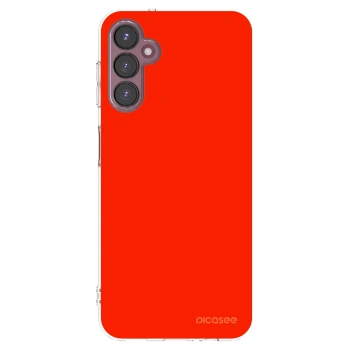 Picasee silikonowe przeźroczyste etui na Samsung Galaxy A05s A057G - Maranello Red
