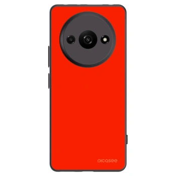 Picasee silikonowe czarne etui na Xiaomi Redmi A3 - Maranello Red