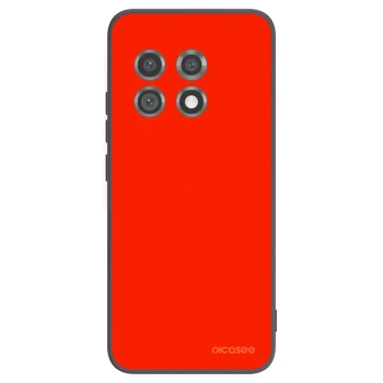 Picasee silikonowe czarne etui na OnePlus 11 5G - Maranello Red