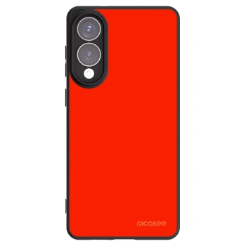 Picasee silikonowe czarne etui na Samsung Galaxy S25 Edge 5G - Maranello Red