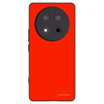 Picasee silikonowe czarne etui na Honor Magic7 Lite 5G - Maranello Red