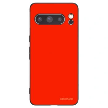 Picasee silikonowe czarne etui na Google Pixel 8 Pro - Maranello Red