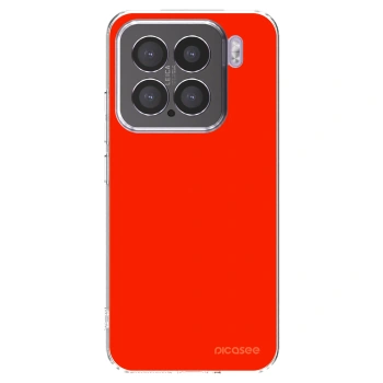 Picasee silikonowe przeźroczyste etui na Xiaomi 15 - Maranello Red