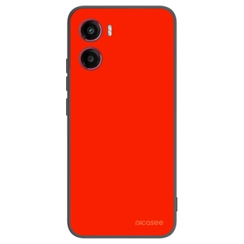 Picasee silikonowe czarne etui na Motorola Moto G05 - Maranello Red