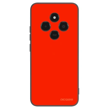Picasee silikonowe czarne etui na Xiaomi Poco C75 - Maranello Red