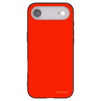 Picasee silikonowe czarne etui na Apple iPhone Air - Maranello Red