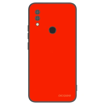 Picasee silikonowe czarne etui na Xiaomi Redmi 7 - Maranello Red